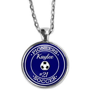 Custom Soccer Necklace - The Good Sport Gallery