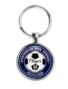 Custom Soccer Keychain